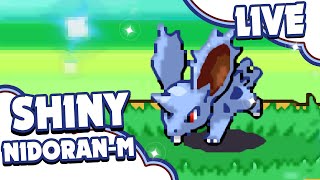 Live Shiny NidoranMale After A Chain Of 41 Via PokeRadar  Pokemon Platinum [upl. by Austin803]