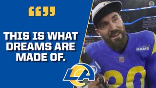 Rams safety Eric Weddle describes coming out of retirement for Super Bowl run  CBS Sports HQ [upl. by Aitnis]