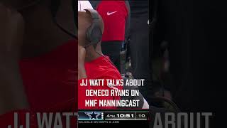 JJ Watt gives his take on DeMeco Ryans 🤘 [upl. by Eisso]