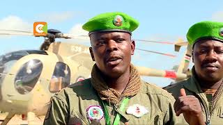 THE FRONTLINE  Kenyan forces in Somalia relieve experience [upl. by Sparhawk]