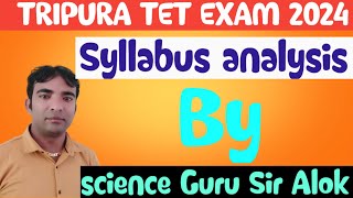 Syllabus analysis for tripura tet exam 2024 Paper 2 mathematics sciencegurusiralok [upl. by Tabor]