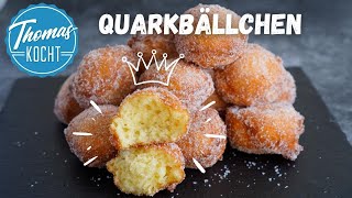 Quarkbällchen einfaches und schnelles Rezept [upl. by Mccourt31]