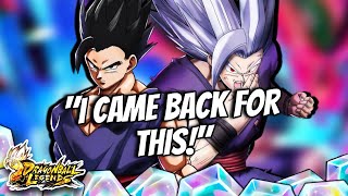 EX Dragon Ball Legends Player SUMMONS FOR BEAST GOHAN [upl. by Anelas]