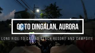 POV Qc to Dingalan Ride  Relaxing solo trip [upl. by Modestia]