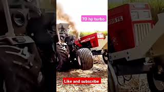 SWARAJ 70HP TRACTOR Vs tochan king 👑tractorlover farming johndeere stunt viralvideo [upl. by Salvidor]