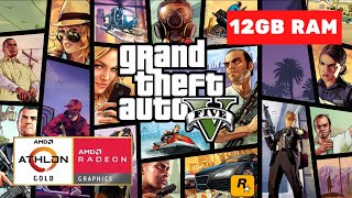 Grand Theft Auto V On Athlon Gold 3150U [upl. by Eustacia816]