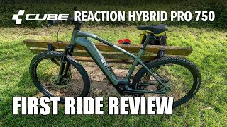 Cube Reaction Hybrid Pro 750  First Ride [upl. by Plantagenet]