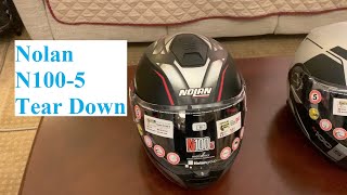 Nolan N1005 Motorcycle Helmet Tear Down [upl. by Haissem248]