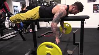 How to do barbell rowing in barbell rowing bench [upl. by Lavern979]