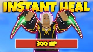 Hannah with INSTANT HEAL ABILITY is OP  Roblox Bedwars [upl. by Lavelle]