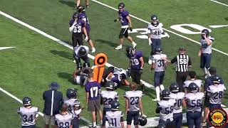 CWOSSA Preseason Football  Assumption College Lions vs Centennial Spartans [upl. by Brodie]