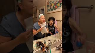 This is My 90 Year Old Mom Joanne’s Night skincareroutine Restorsea [upl. by Awe]