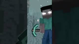 Herobrine edit minecraft shorts op god [upl. by Haisa448]