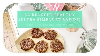 Recette cookies Vegan⎜ Sans sucre et sans gluten [upl. by Adina629]