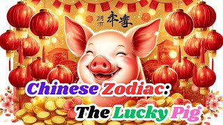 The Lucky Pig Chinese Zodiac Secrets Revealed [upl. by Merwyn]