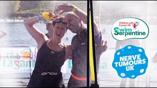 Swim Serpentine 2019 Swimming 1 mile in Hyde Park for the 26500 people affected by NF in the UK [upl. by Neztnaj]