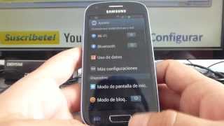 Como saber la dirección IP de tu Android samsung Galaxy S3 mini i8190 español Full HD [upl. by Suoicerpal]