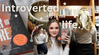 a day in the life of an introvert 💌 bookshops and coffee [upl. by Suez]