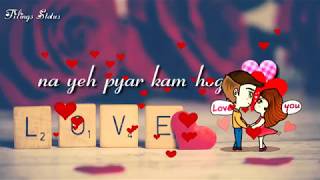 Dheere dheere pyar ko badhana hai💖love song WhatsApp status video [upl. by Rfinnej]