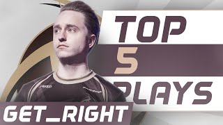 GeTRiGhT  Top 5 Plays of 2015 [upl. by Eeliak648]