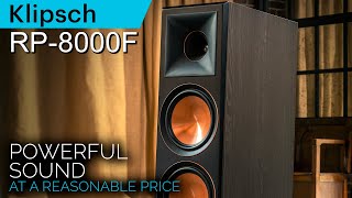 Klipsch RP8000F Almost like the flagship RF7III only much cheaper [upl. by Finbur512]