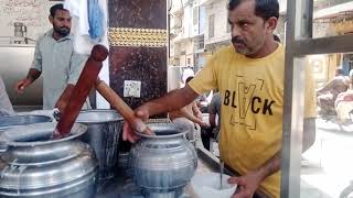 Arshad Milk Shop Lassi  Lahore Food Rickshawala [upl. by Necyla]