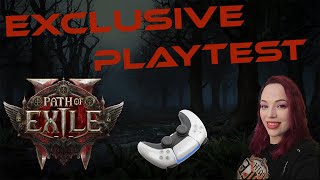 Path of Exile 2 EXCLUSIVE Console Playtest and Commentary [upl. by Smiley]