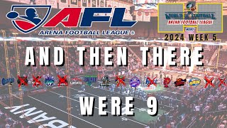 ARENA FOOTBALL LEAGUE  WEEK 5 RECAP [upl. by Enra]