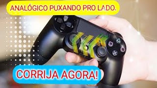 CONTROLE PS4 ANALÓGICO MEXENDO SOZINHO e DICAS PRA CONSERTAR [upl. by Blanc]