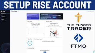 How To Setup RISE PAY Account For Prop Firm Payouts DEEL ALTERNATIVE [upl. by Novar622]