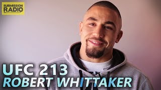 UFC 213 Robert Whittaker says Yoel Romero quotWill Fall Like Everyone Elsequot [upl. by Kenaz]