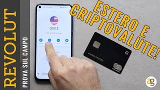 REVOLUT perfetta per CRIPTOVALUTE ALLESTERO e per GOOGLE PAY [upl. by Ruscio]