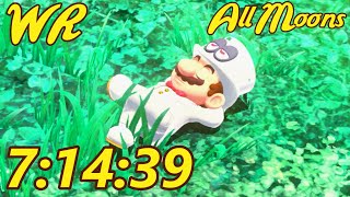 Former WR Super Mario Odyssey All Moons Speedrun in 71439 TA [upl. by Cockburn]