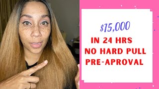 15000 Personal Loan In 24Hrs No Hard Pull PreApproval [upl. by Omero674]