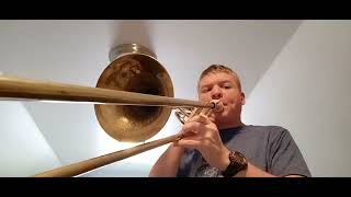 Bizet IV LArlesinne Farandole Bass Trombone Solo [upl. by Harness83]