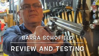 Barra Schofield 7” chrome co2 BB revolver review and testing [upl. by Vernor303]