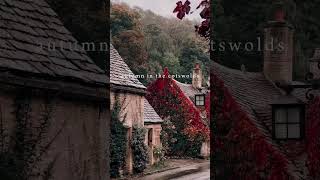 Autumn in the Cotswolds 📍Castle Combe 🍂 England in autumn england autumn cotswolds village [upl. by Ahsenar]