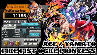 ACE amp YAMATO GAMEPLAY  ONE PIECE BOUNTY RUSH  OPBR [upl. by Landel]