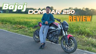 Bajaj Dominar 250 Bs6 2024 Review  In Assam 💥 [upl. by Anniram]