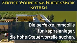 Service Wohnen am Friedenspark für Senioren  28 Neubauwohnungen im Herzen der Stadt Köthen [upl. by Girand]