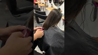 Zopf abschneiden 😱 lange Haare  Haircut Friseur Furkans Atelier [upl. by Nitsa]