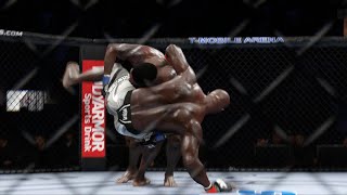 UFC 266  Curtis Blaydes vs Jairzinho Rozenstruik  UFC Heavyweight Bout Full Highlights  UFC 4 [upl. by Yaffit]