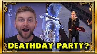 DEATHDAY PARTY COMING THIS WEEK  Harry potter Hogwarts Mystery [upl. by Esnahc584]