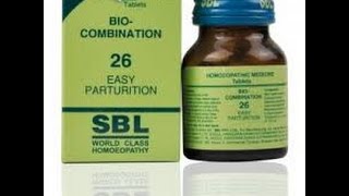 SBL Bio Combinations Salts Easy Parturition 26 [upl. by Noret172]