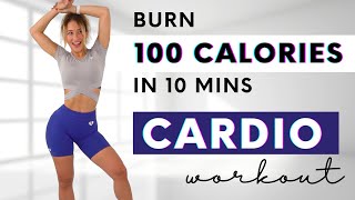 FAT BURNING CARDIO WORKOUT  Burn Calories with this HIIT workout [upl. by Ecyaj]