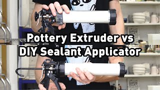 £35 Pottery Extruder vs £15 DIY Sealant Applicator [upl. by Matta338]