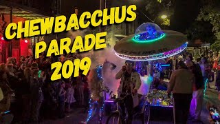 Chewbacchus Parade 2019  New Orleans Star Wars Themed Mardi Gras Parade [upl. by Pittman311]