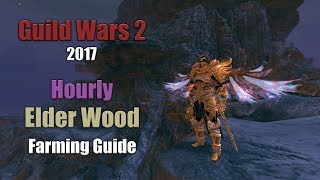 GW2 2017 Daily Elder Wood Farming Guide Raw Materials for Ascended Crafting [upl. by Dierdre]