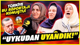 AKPlileri hiç böyle görmediniz❗️Sosyal Medya Bu İsyan Dolu Röportajı Konuştu❗️ Sokak Röportajları [upl. by Anelim]