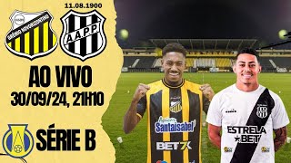 Novorizontino x Ponte Preta ao vivo Campeonato brasileiro série B 2024 [upl. by Isborne]